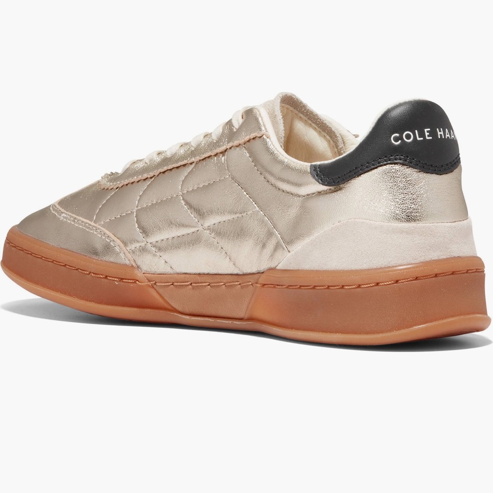 Cole Haan Gold Grandpro Sneakers - Picture 8 of 10